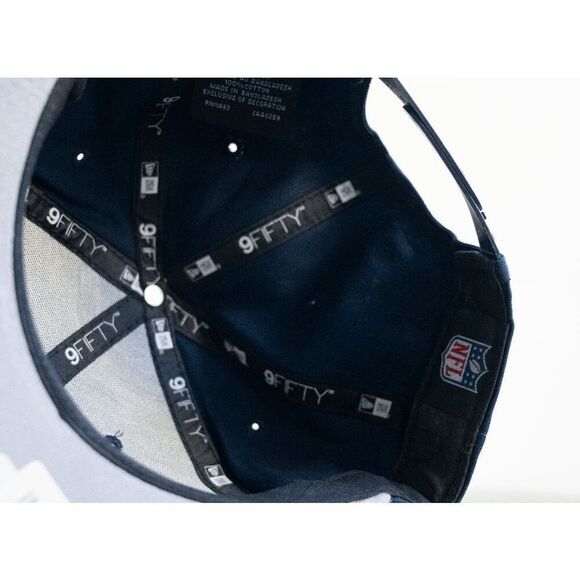 Los Angeles Rams NFL New Era Super Bowl LIII Snapback Cap Hat Navy Blue / White - Picture 12 of 13